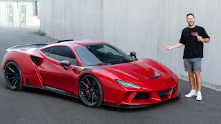 most beautiful Novitec Ferrari F8 N-Largo in Rosso Magma / The Supercar Diaries