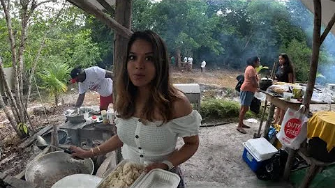 GUYANESE FAMILY REUNION ON THE FARM