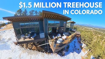 $1.5M Zen Treehouse Getaway in Colorado