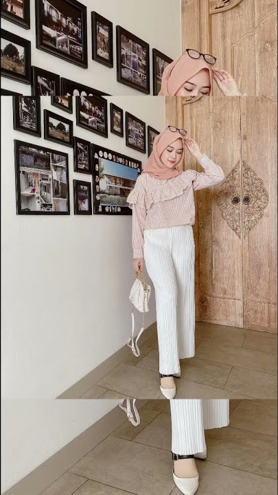 INSPIRASI OOTD HIJAB CEWEK PENDEK