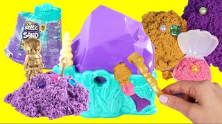 Glittery Mermaid Kinetic Sand Treasure