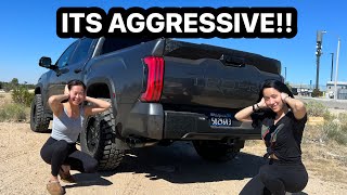 CARVEN EXHAUST On My Tundra TRD PRO!!
