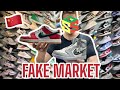 The biggest fake market in china  4k walk  lofi beats