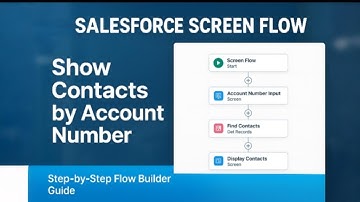 Salesforce Flow Demo: Show Contacts in Data Table by Account Number | Step-by-Step Guide