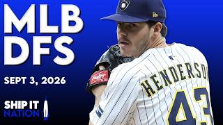 MLB DFS Process | DraftKings & FanDuel Picks, Plays & Slate Breakdown | Thursday, 09/03/26
