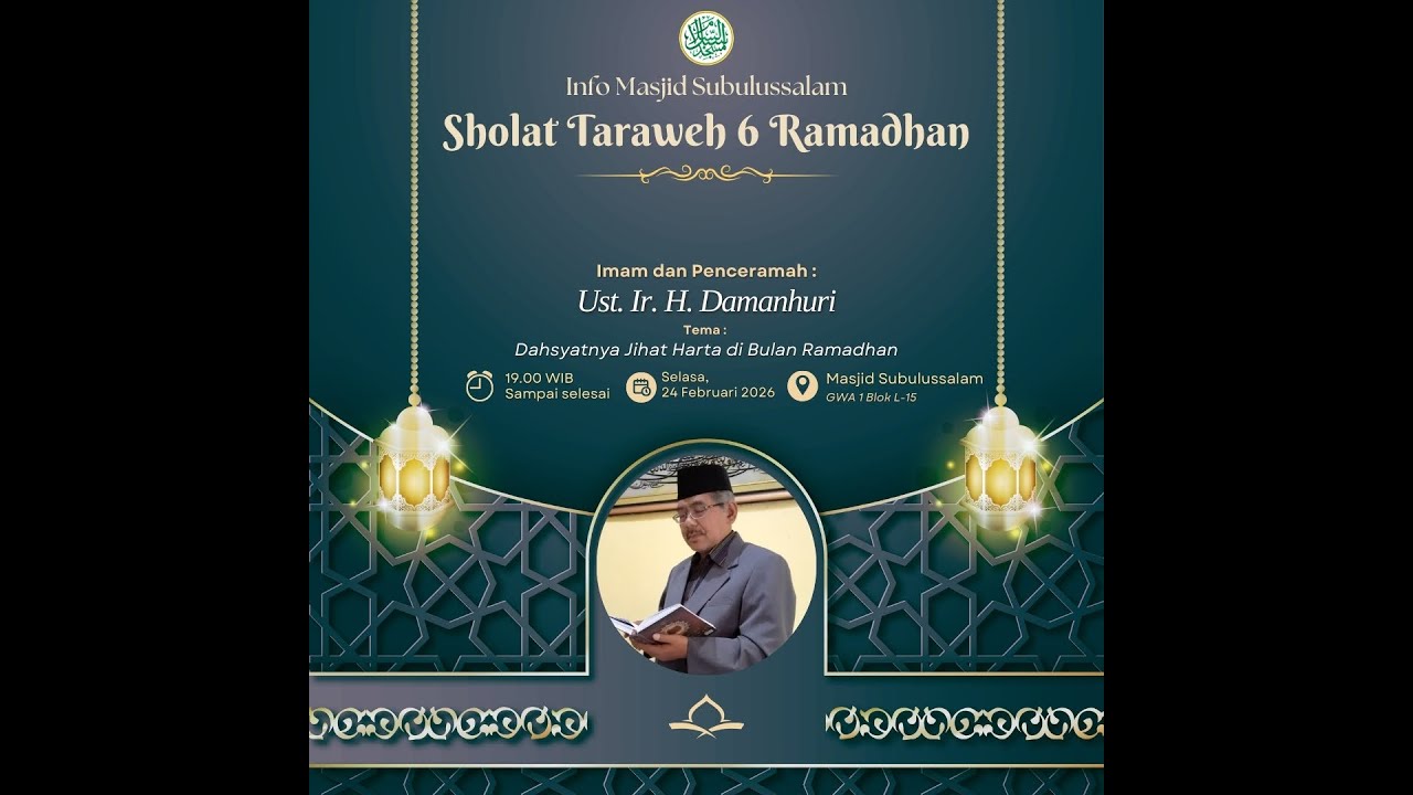 🔴 MASYA ALLAH! Dahsyatnya Jihat Harta di Bulan Ramadhan | Kajian Malam Ini