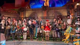 Real Life Mondstadt In China Genshin Impact X Universal Beijing Resort Collaboration Performance