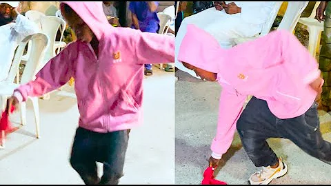 See the Small Boy from Agege Who Stole the Show with Dance Moves at Pasuma’s Mansion Opening