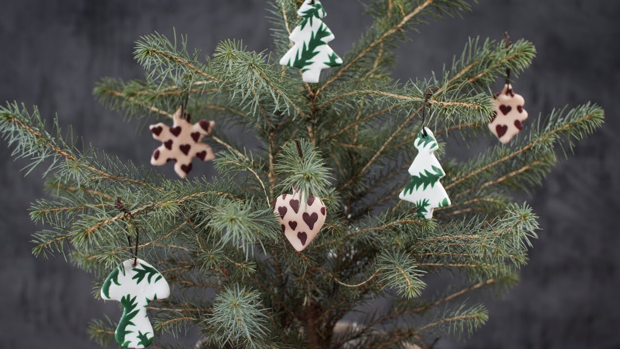 Create Charming Christmas Ornaments From Polymer Clay