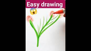 Easy drawing using DOMS brushpens?#stepbystep#satisfying#art#trending#easy#artist#viral#shorts