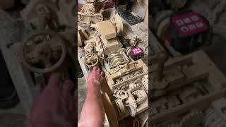 Working Car Model Made Of Wood #Shorts screenshot 5