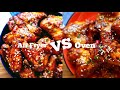 Crispy Chicken Wings:Air fryer VS Oven Recipe|烤雞翅|氣炸鍋與烤箱對比烤雞翅|How to make sticky chicken wings