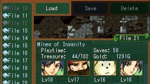 Everlasting Journey - New Save/Load menu (DynRPG)