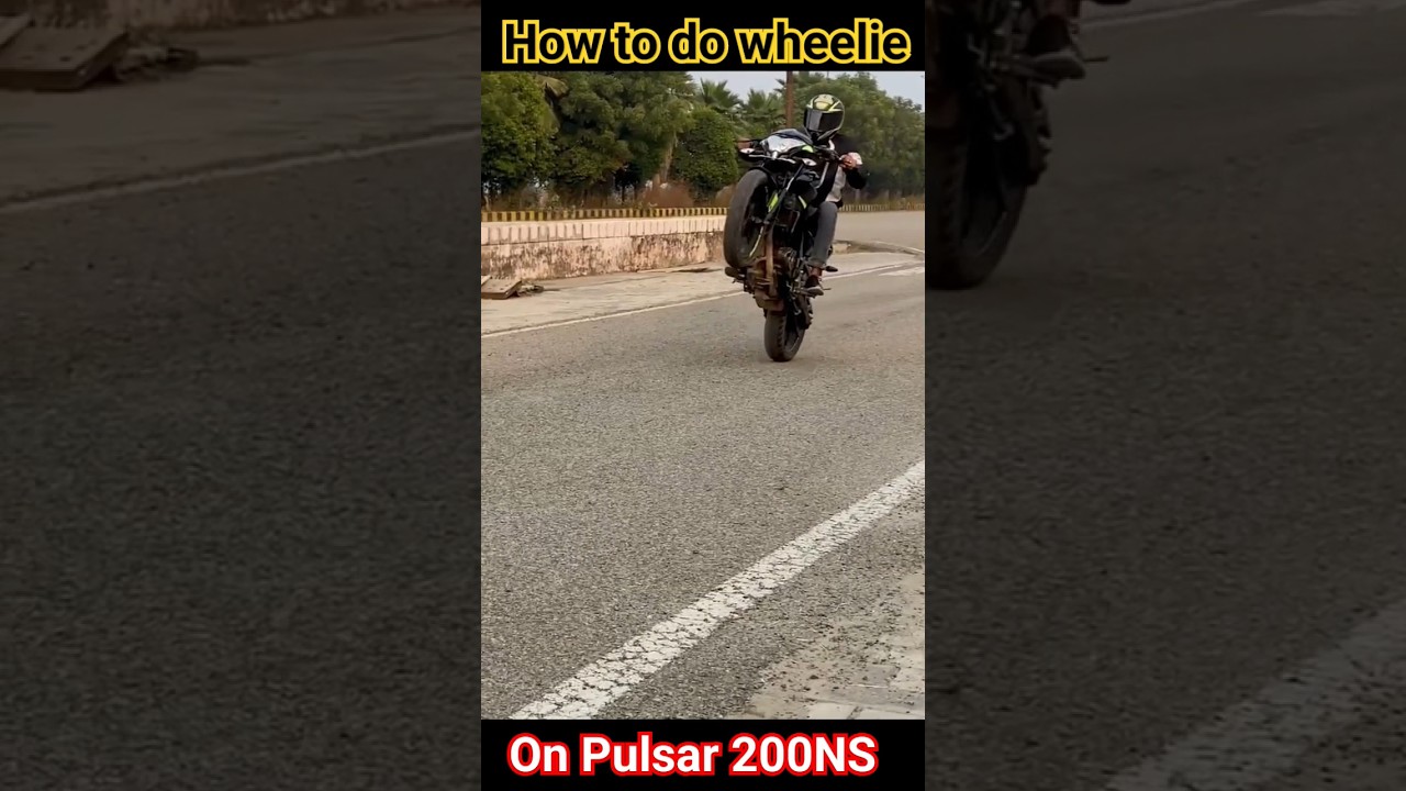 How to Do Wheelie on Pulsar NS200 or ktm Duke | tips and tricks for doing wheelie | 