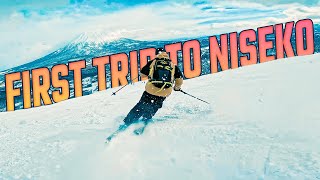 First Time skiing Niseko - Japan powder skiing