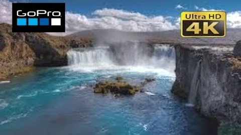 Godafoss | Goðafoss Waterfall 🇮🇸 Iceland | 4K GoPro