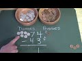Math Lesson on Subtracting Two-Digit Numbers