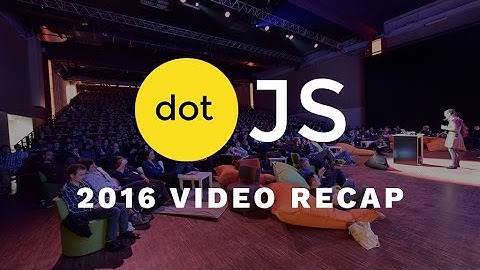 A day at dotJS 2016