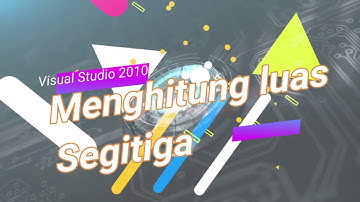 menghitung luas Segitiga VB net