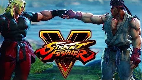STREET FIGHTER V main menu music