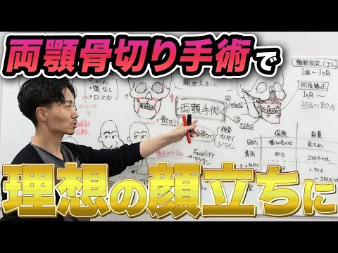 【骨切り】両顎手術を徹底解説!適応・ダウンタイム・費用は?【ルフォー/SSRO】