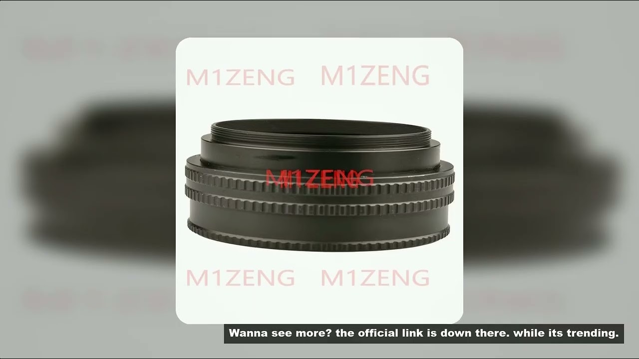 m77-m77 17-31 M77 to M77 Mount Adjustable Focusing Helicoid Ring Adapter 17mm-31mm Macro Extension T