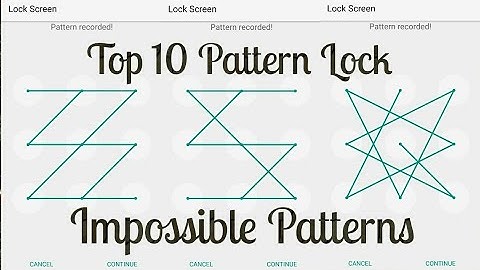 Top 10 Best Pattern Lock 2019 || Impossible Pattern Lock 2019 || Pattern Locks Impossible 2019