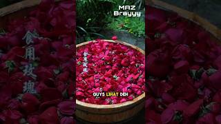 Pembuatan Garam Dari Bunga Mawar