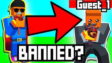 Krunker.io I Pretended To Be A Guest... THEY THOUGHT I WAS HACKING!?