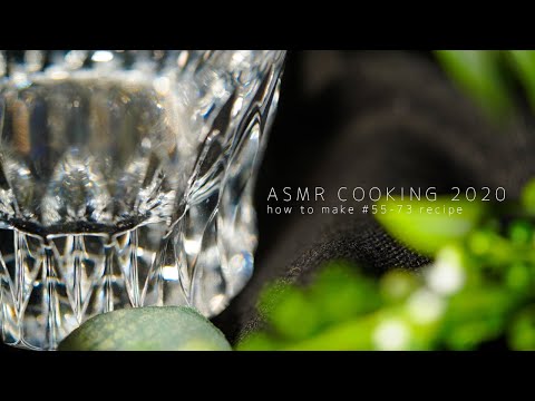 【ASMR】2020年に作った料理　19のレシピを紹介♪　後半| ASMR cooking 2020