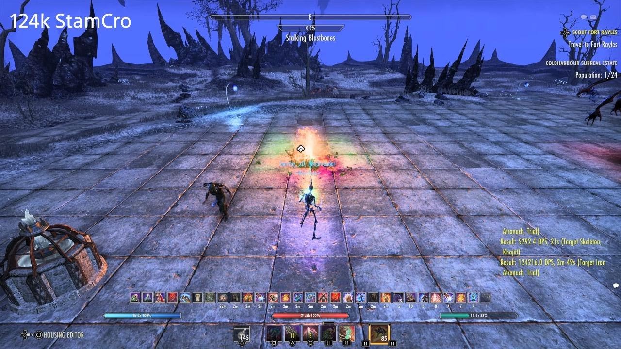 ESO | StamCro | 124k | Update 40 | PS5 - YouTube
