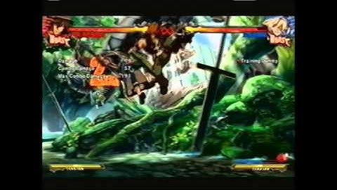Sol guilty gear XRD combo video 2.. scraps/left overs/unfinished