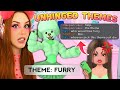 Buying ONLY UNHINGED Themes in DRESS to IMPRESS! in Roblox (They Got SO MAD!)