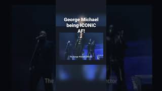 George Michael being ICONIC AF! #georgemichael #freedom90 #georgemichaelofficial