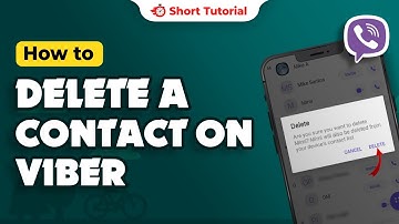 How to delete a contact on viber 2024 | Initial Solution
