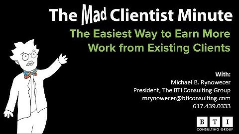 The Easiest Way to Earn Work from Existing Clients