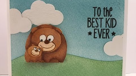 No-Line Watercoloring | Distress Ink blending | Card Tutorial