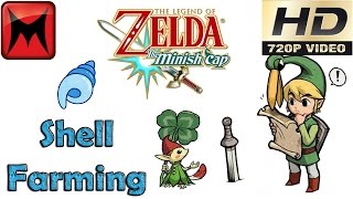 The Legend of Zelda The Minish Cap GBA Fastest Way to Farm Blue Mysterious Sea Shells HD720p