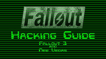 Fallout - Hacking Guide (Fallout 4)