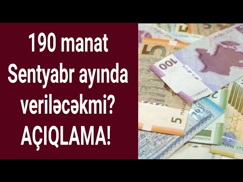 DİQQƏT! TƏCİLİ!  190 manat Sentyabr ayında verilə bilərmi? - Deputat AÇIQLADI