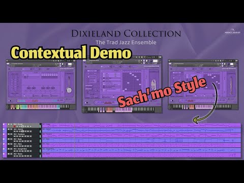 Dixieland - Contextual Demo 1 - 'Satch'mo Style' - A Trad Jazz Kontakt Library