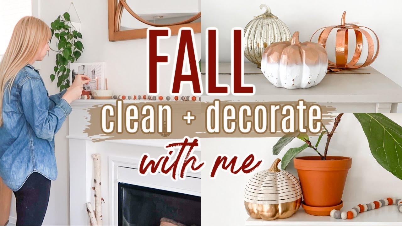 Download FALL CLEAN + DECORATE WITH ME 2021 | Minimalist, Hygge, Re Used Decor!