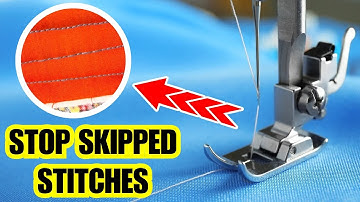 Why Your Sewing Machine Skips Stitches (And How to Fix It FAST)