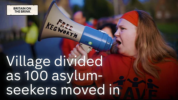 The UK village divided by asylum seeker arrivals