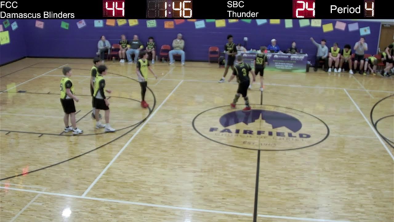 FCC Damascus Blinders vs. SBC Thuders