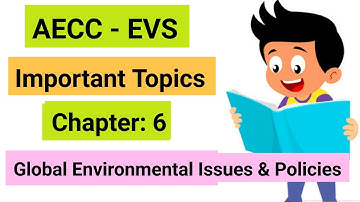 AECC - EVS Important Questions Of Chapter 6 Environmental Policies And Practices | Bhavana Bisht