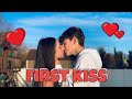 FIRST KISS  **caught on camera**