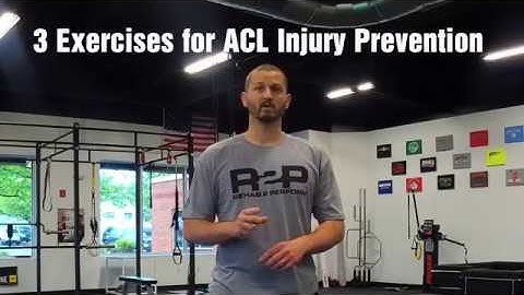 3 Exercises for ACL Injury Reduction - Rehab 2 Perform