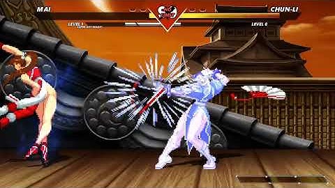 MAI SHIRANUI vs CHUN-LI - The most epic fight ever made!