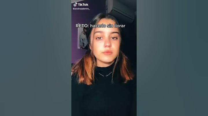 Reto sin llorar 😢[tik tok]